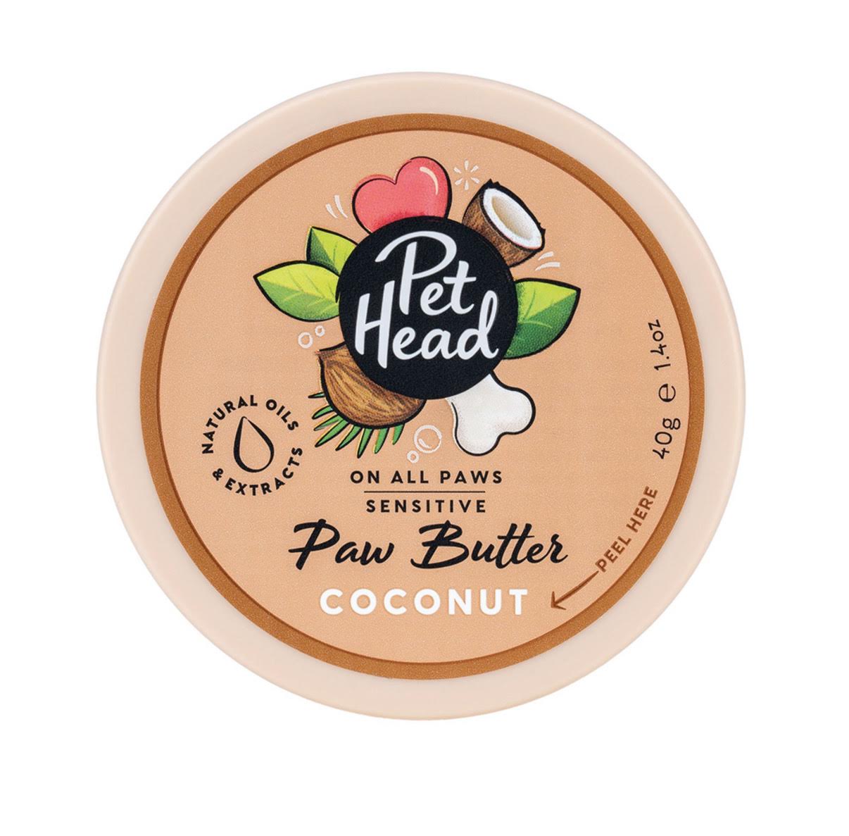 Baume pour pattes — Pet Head Coconut Paw Butter 40g